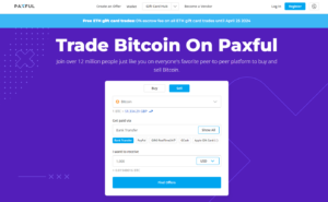 Paxful Homepage